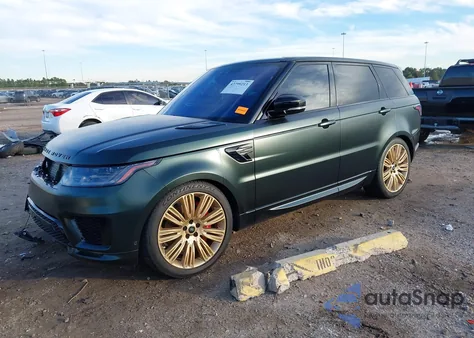 2019 Land Rover Range Rover Sport Supercharged Dynamic из США, поврежденный, VIN SALWR2RE4KA825555